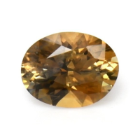 0.64 Ct. Orangish Brown Sapphire from Montana Video