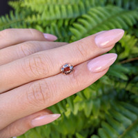 1.34 Ct. Orangish Brown Sapphire from Ceylon (Sri Lanka) Life Style