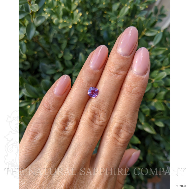 1.06 Ct. Pinkish Purple Sapphire from Ceylon (Sri Lanka)