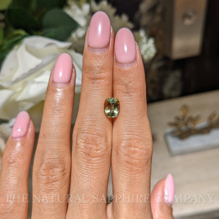 2.09 Ct. Yellowish Green Sapphire from Madagascar