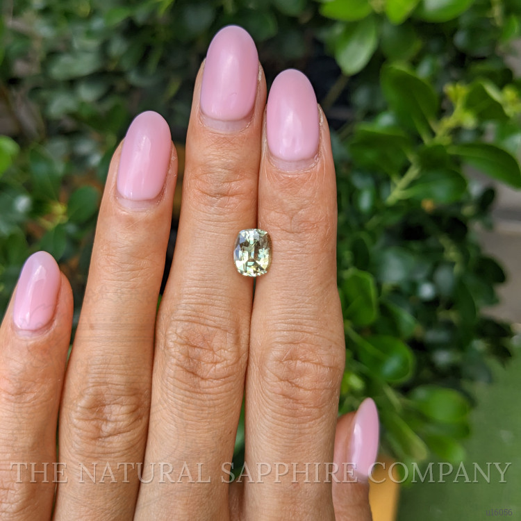 2.09 Ct. Yellowish Green Sapphire from Madagascar