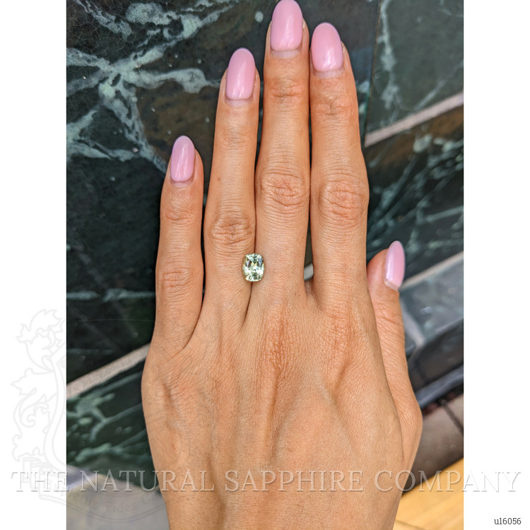 2.09 Ct. Yellowish Green Sapphire from Madagascar
