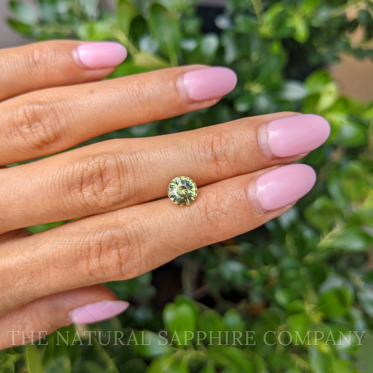 2.17 Ct. Greenish Yellow Sapphire from Madagascar