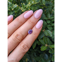 1.24 Ct. Purple Sapphire from Madagascar Life Style