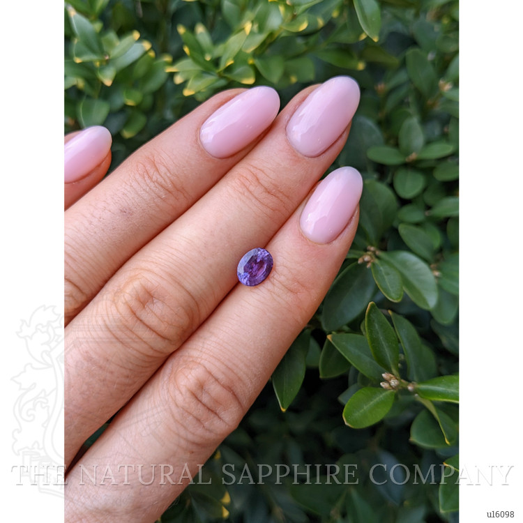 1.24 Ct. Purple Sapphire from Madagascar