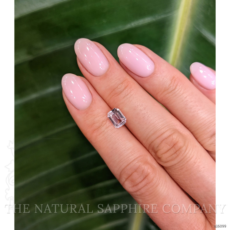 1.60 Ct. White Sapphire from Madagascar