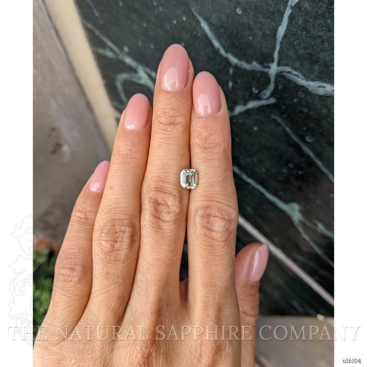 1.62 Ct. Yellowish Green Sapphire from Madagascar
