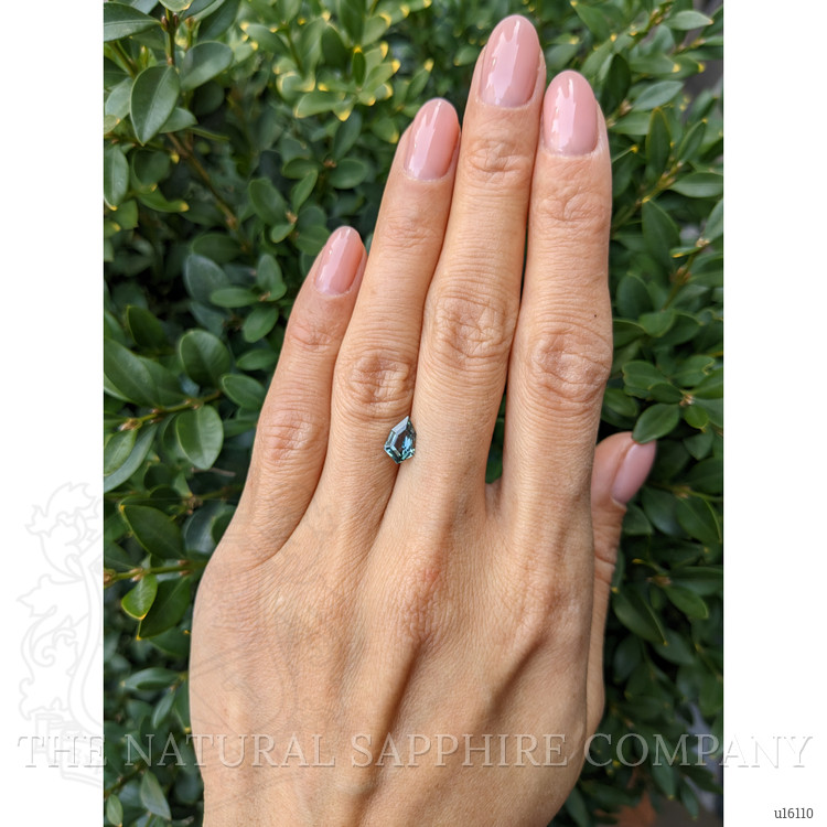 1.23 Ct. Bluish Green Sapphire from Madagascar