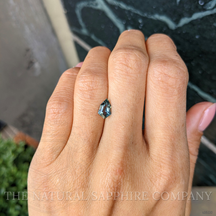 1.23 Ct. Bluish Green Sapphire from Madagascar