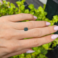 1.01 Ct. Bluish Green Sapphire from Ceylon (Sri Lanka) Life Style