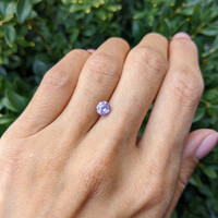 1.01 Ct. Purplish Pink Sapphire from Ceylon (Sri Lanka) Life Style