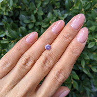 1.01 Ct. Purplish Pink Sapphire from Ceylon (Sri Lanka) Life Style