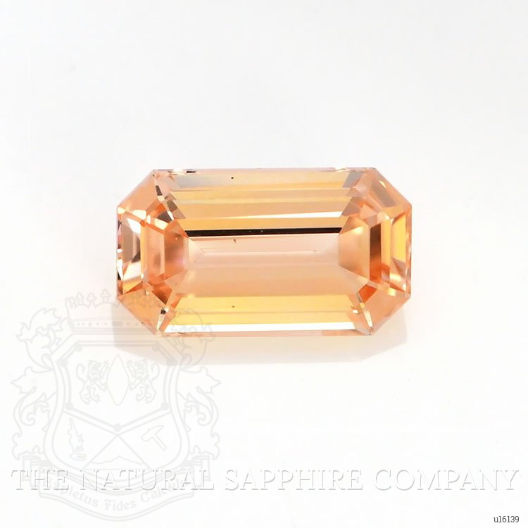 1.19 Ct. Peach Sapphire from Ceylon (Sri Lanka)