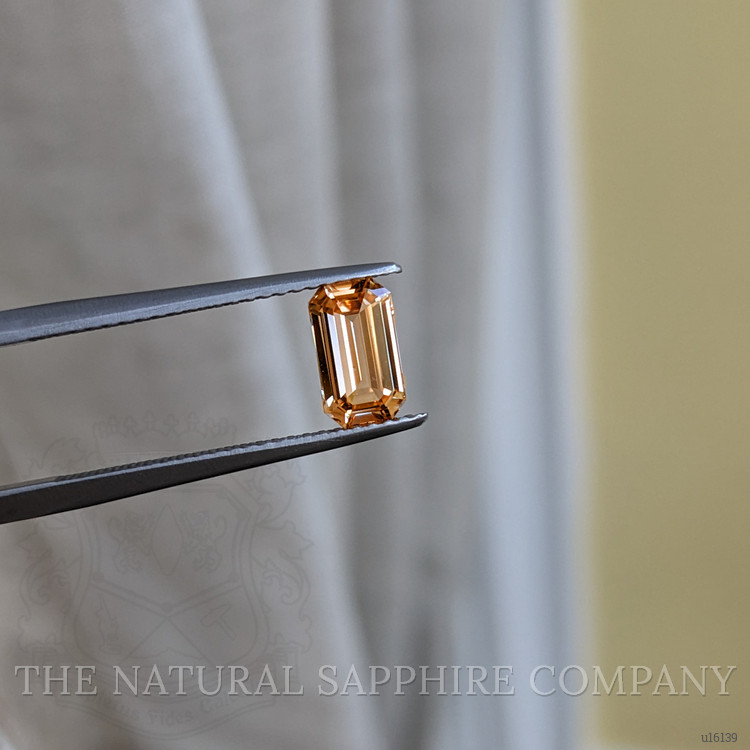 1.19 Ct. Peach Sapphire from Ceylon (Sri Lanka)