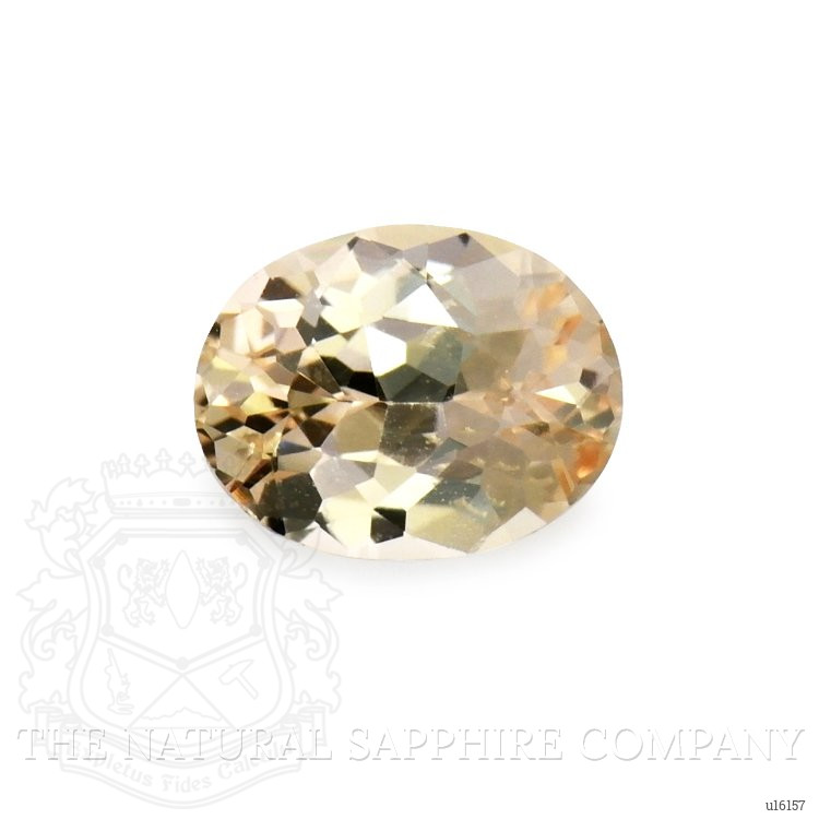 0.69 Ct. Peach Sapphire from Ceylon (Sri Lanka)