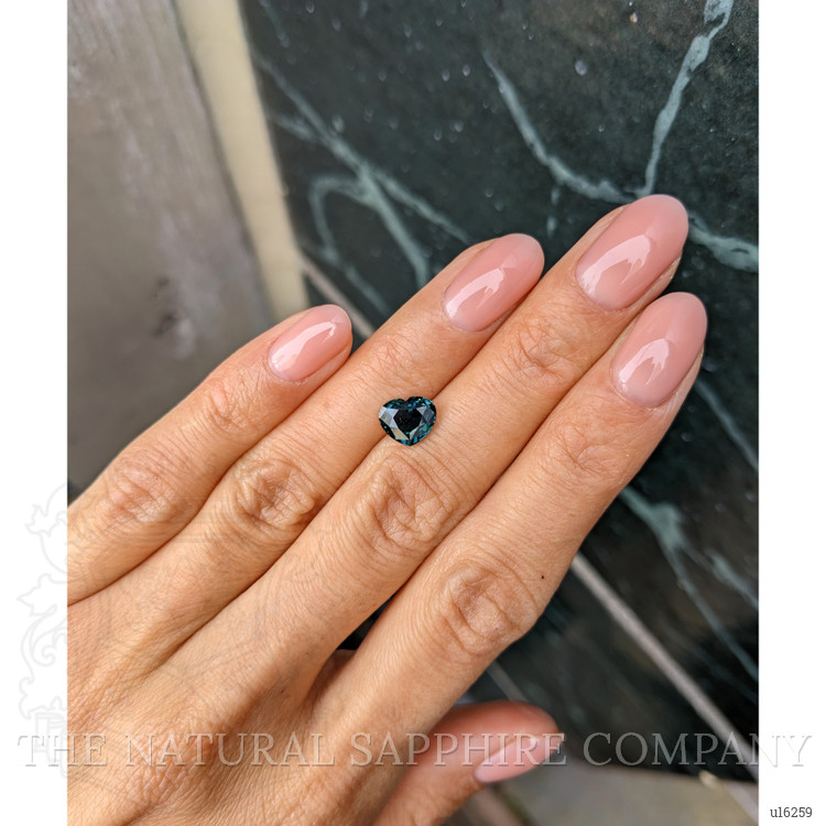 1.88 Ct. Bluish Green Sapphire from Ceylon (Sri Lanka)