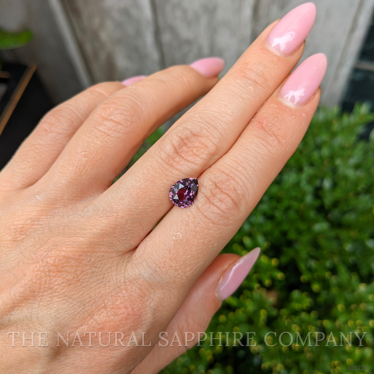 2.03 Ct. Pinkish Purple Sapphire from Ceylon (Sri Lanka)
