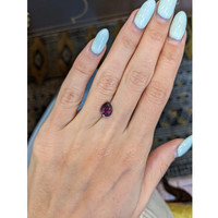 2.03 Ct. Pinkish Purple Sapphire from Ceylon (Sri Lanka) Life Style