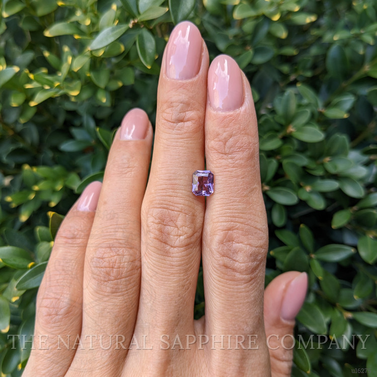 1.23 Ct. Pinkish Purple Sapphire from Ceylon (Sri Lanka)