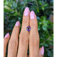 2.08 Ct. Color Change Sapphire from Ceylon (Sri Lanka) Life Style