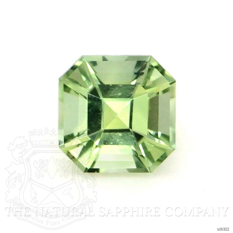 0.36 Ct. Green Sapphire from Ceylon (Sri Lanka)