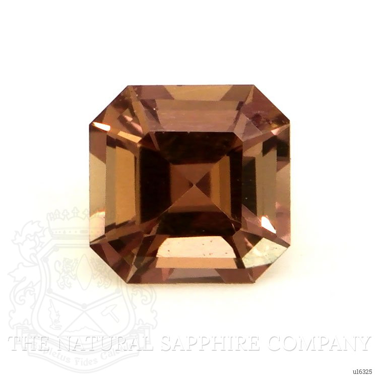 0.38 Ct. Orangish Brown Sapphire from Ceylon (Sri Lanka)