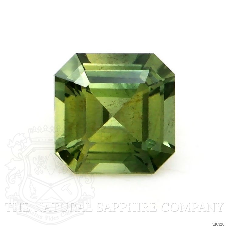 0.40 Ct. Green Sapphire from Ceylon (Sri Lanka)