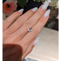 1.21 Ct. Peach Sapphire from Ceylon (Sri Lanka) Life Style