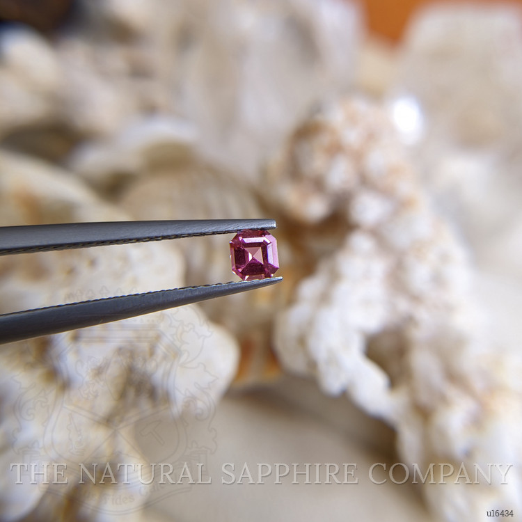 0.19 Ct. Pinkish Purple Sapphire from Ceylon (Sri Lanka)