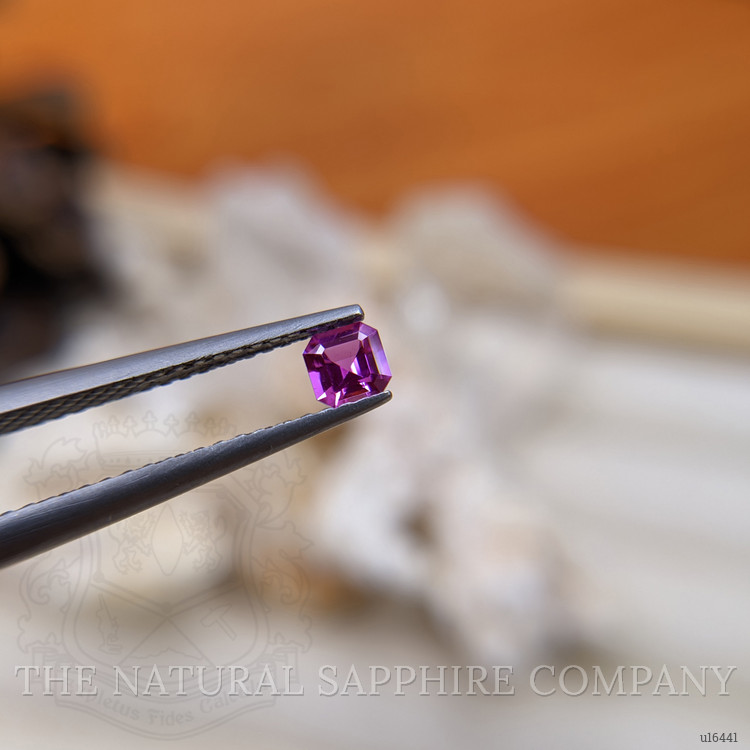 0.23 Ct. Purple Sapphire from Ceylon (Sri Lanka)