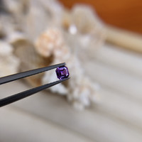 0.23 Ct. Purple Sapphire from Ceylon (Sri Lanka) Life Style