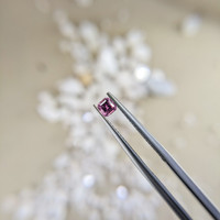 0.26 Ct. Pinkish Purple Sapphire from Ceylon (Sri Lanka) Life Style