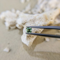 0.31 Ct. Green Sapphire from Ceylon (Sri Lanka) Life Style