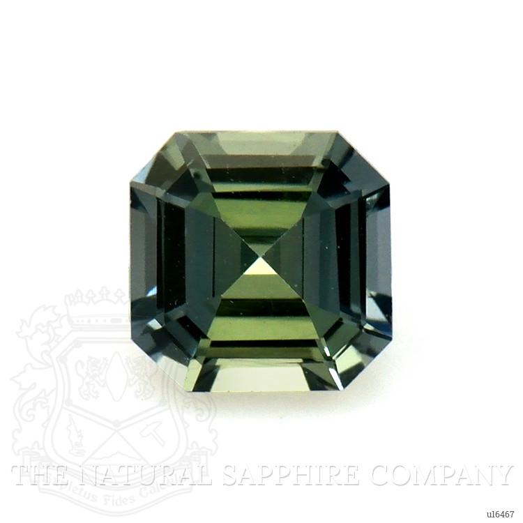 0.29 Ct. Bluish Green Sapphire from Ceylon (Sri Lanka)