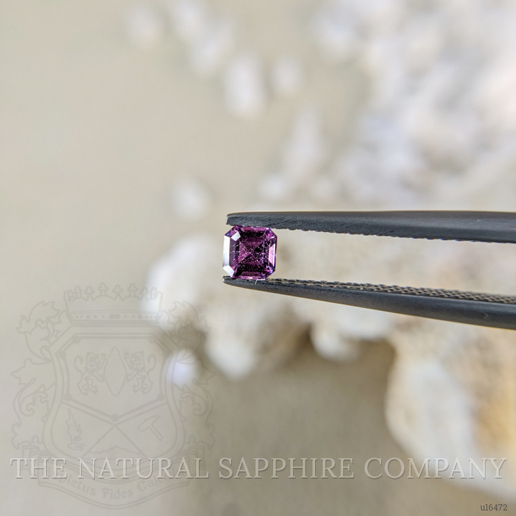 0.29 Ct. Pinkish Purple Sapphire from Ceylon (Sri Lanka)