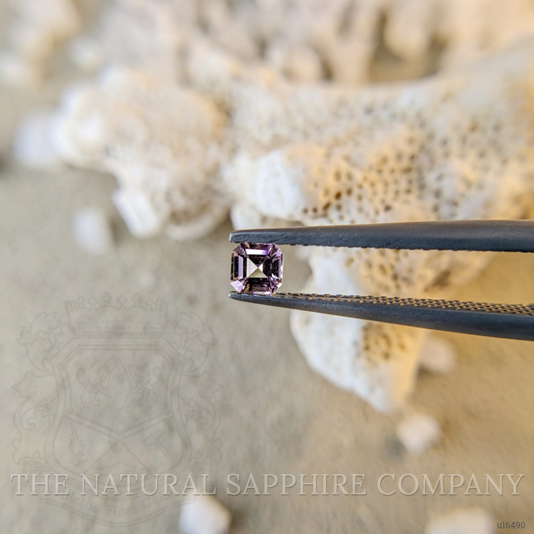 0.24 Ct. Pinkish Purple Sapphire from Ceylon (Sri Lanka)
