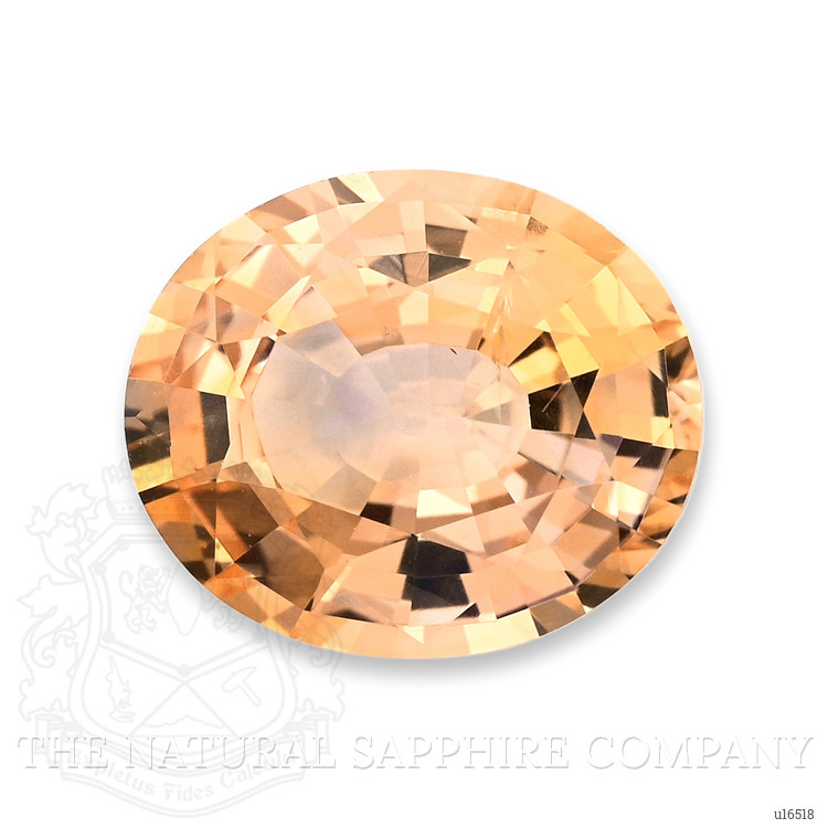 2.04 Ct. Peach Sapphire from Ceylon (Sri Lanka)
