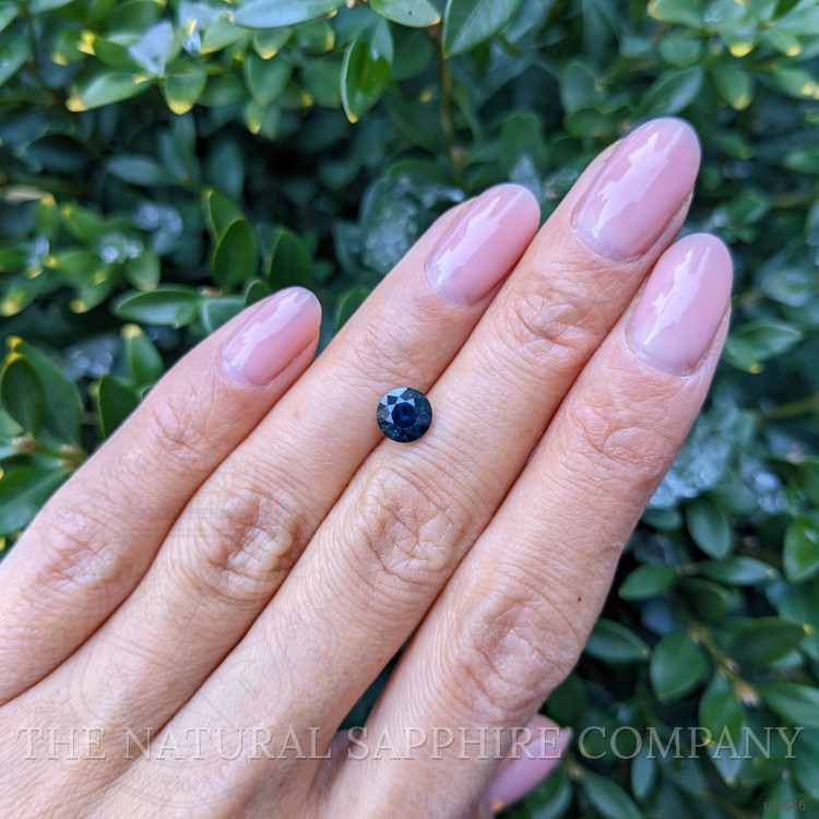 1.36 Ct. Greenish Blue Sapphire from Nigeria