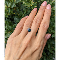 1.76 Ct. Bluish Green Sapphire from Nigeria Life Style