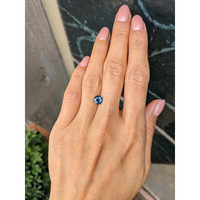 1.16 Ct. Greenish Blue Sapphire from Nigeria Life Style