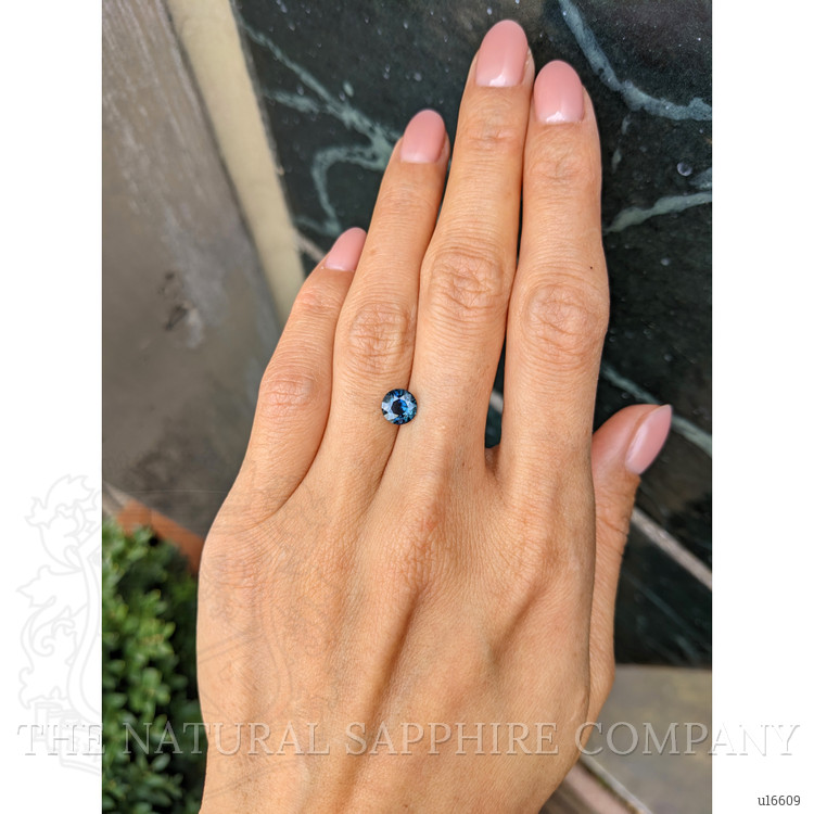 1.16 Ct. Greenish Blue Sapphire from Nigeria