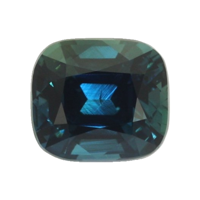 2.66 Ct. Bluish Green Sapphire from Ceylon (Sri Lanka) Video