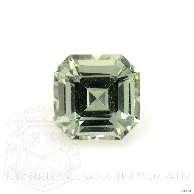 0.25 Ct. Green Sapphire from Ceylon (Sri Lanka)