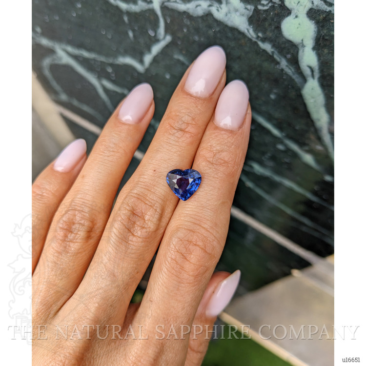 3.53 Ct. Purple Sapphire from Madagascar