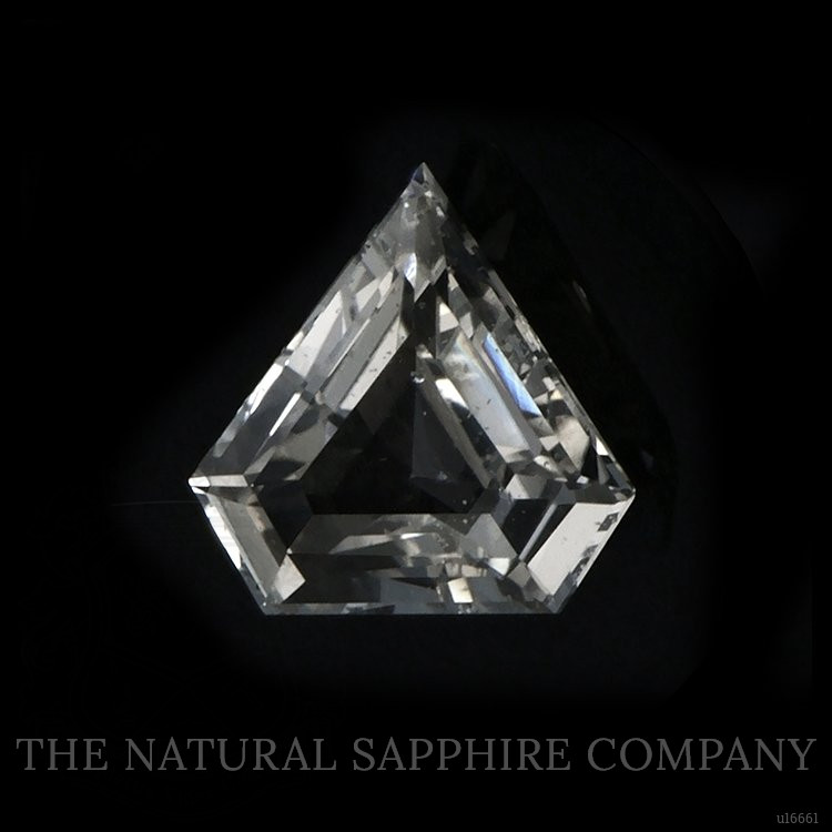1.22 Ct. White Sapphire from Ceylon (Sri Lanka)