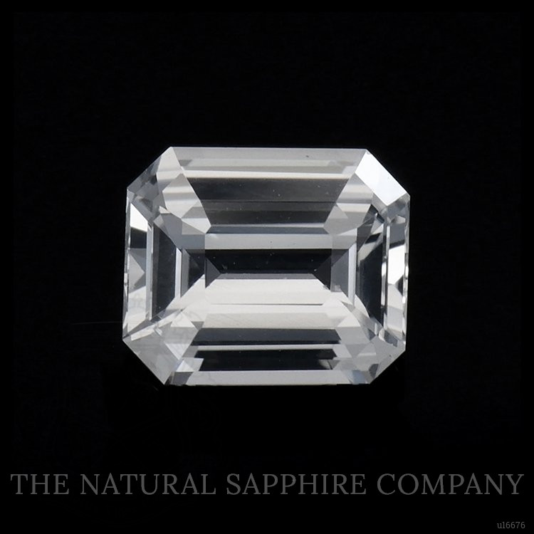 1.59 Ct. White Sapphire from Ceylon (Sri Lanka)