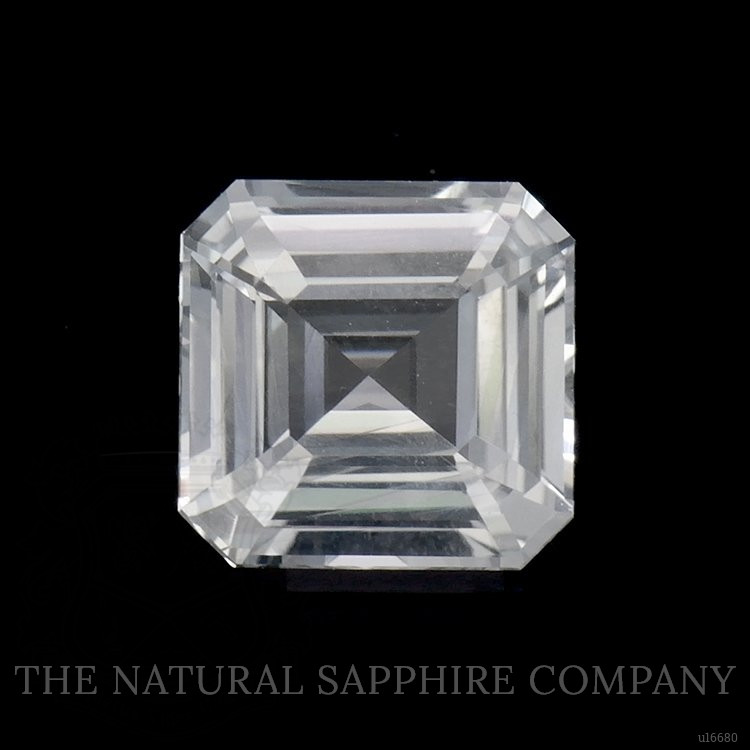 1.88 Ct. White Sapphire from Ceylon (Sri Lanka)