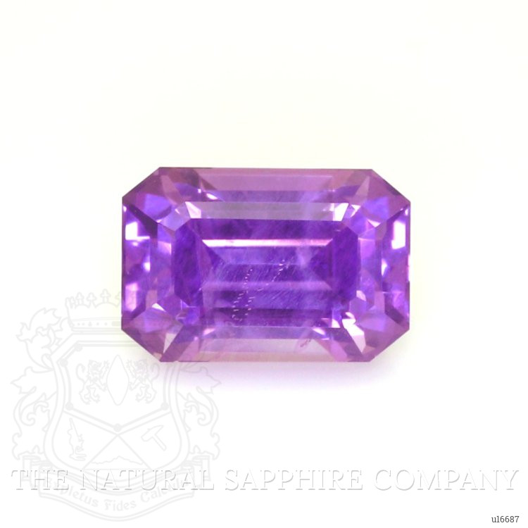 2.30 Ct. Purple Sapphire from Ceylon (Sri Lanka)