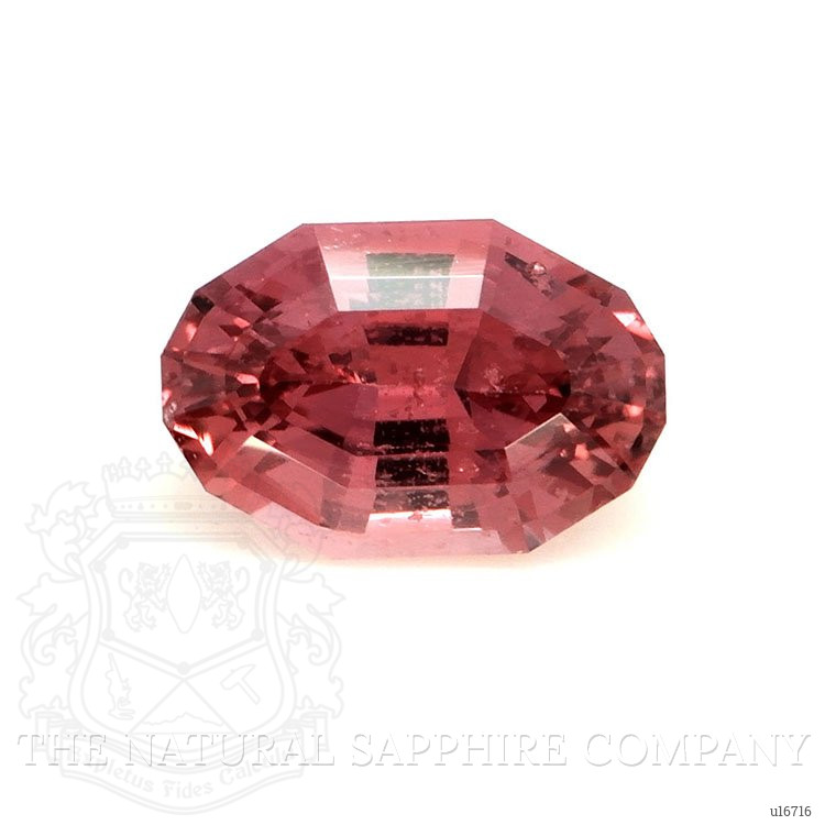0.73 Ct. Reddish Pink Sapphire from Ceylon (Sri Lanka)