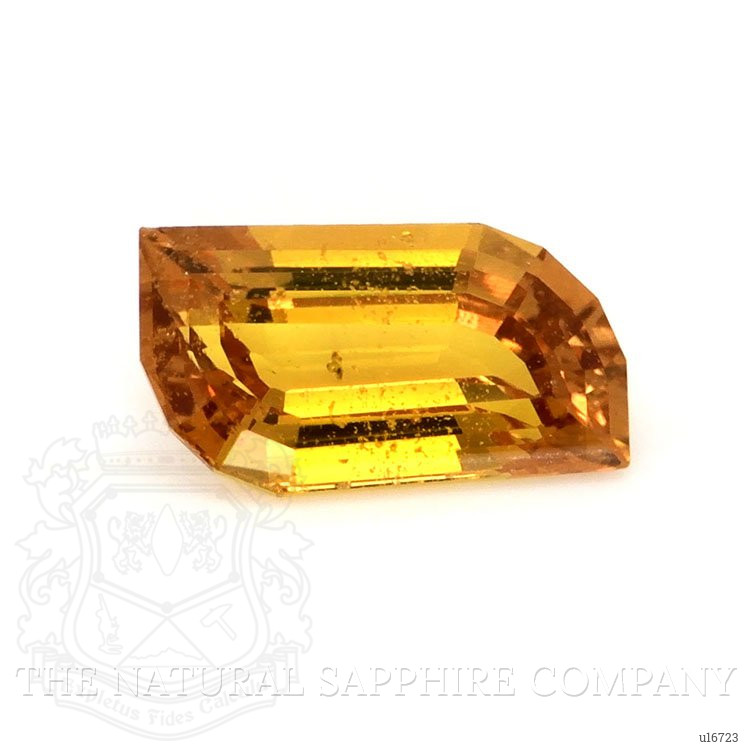 1.18 Ct. Orange Sapphire from Ceylon (Sri Lanka)